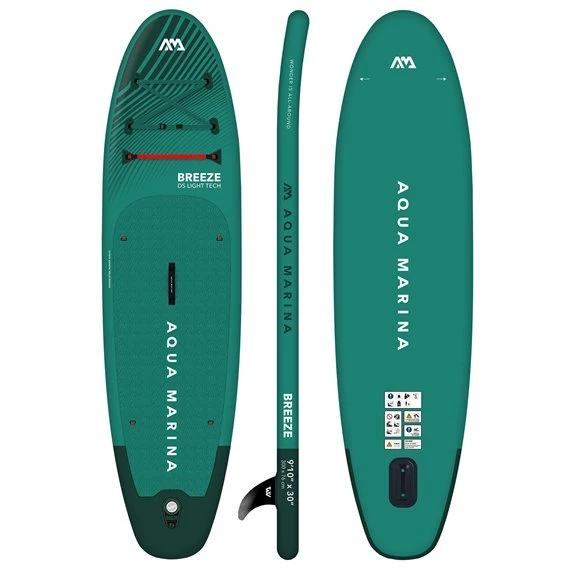 Aqua Marina Breeze 9.1 SUP Komplett Set Ausblasbares Stand Up Paddle Board 2 Aqua Marina Breeze 9.1 SUP Komplett Set Ausblasbares Stand Up Paddle Board – Bild 2