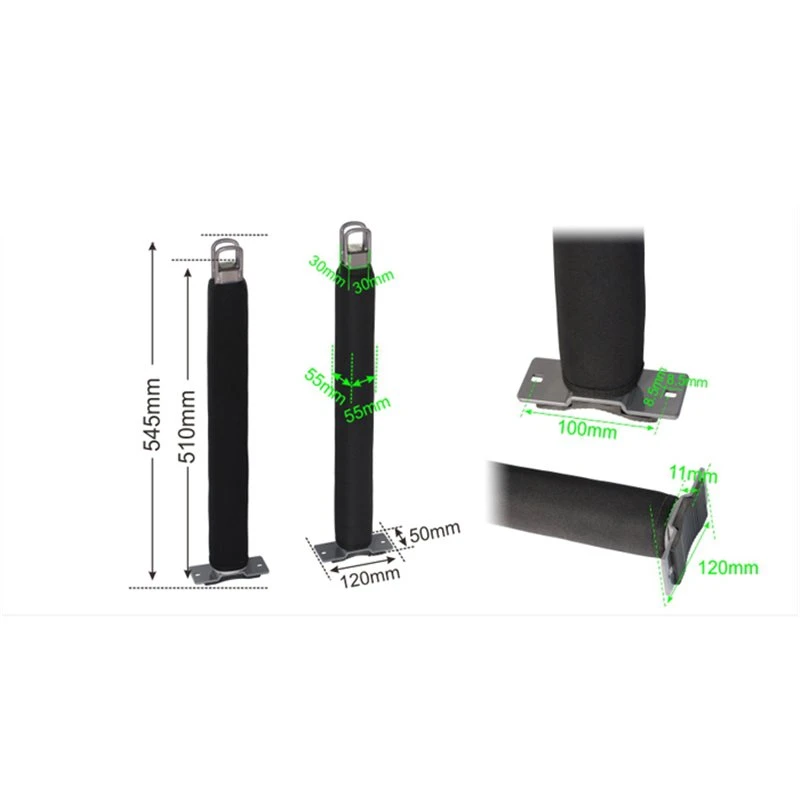 ExtaSea Kajak Transport Senkrechtstütze 1 Paar Dachhalterung Set 1 ExtaSea Kajak Transport Senkrechtstütze 1 Paar Dachhalterung Set