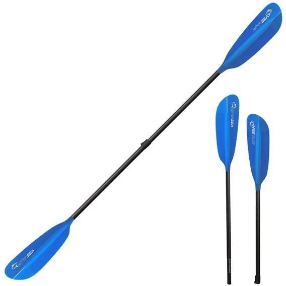 ExtaSea Pro Tour Carbon Vario Doppelpaddel | 220-240cm | 2-teilig | Light Blue 1 ExtaSea Pro Tour Carbon Vario Doppelpaddel | 220-240cm | 2-teilig | Light Blue
