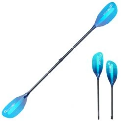 ExtaSea Pro-XL Carbon Vario Doppelpaddel | 220-240cm | 2-teilig | Blue-light Blue