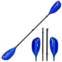 ExtaSea Pro-XL Carbon Vario Doppelpaddel | 220-240cm | 4-teilig | Dark Blue