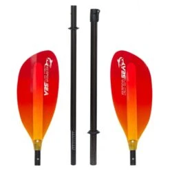 Kajak Rabatte -Kajak Rabatte extasea pro xl carbon vario doppelpaddel 220 240cm 4 teilig red yellow 1